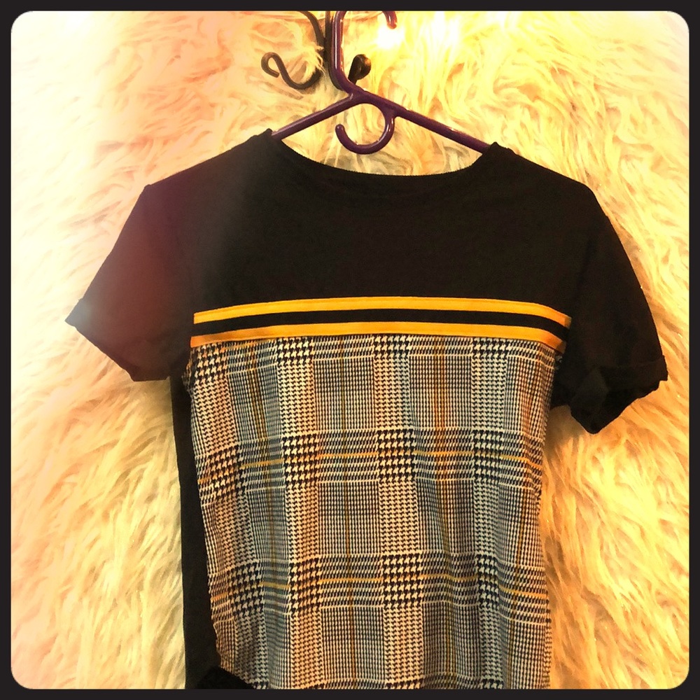 Black and Yellow Tee